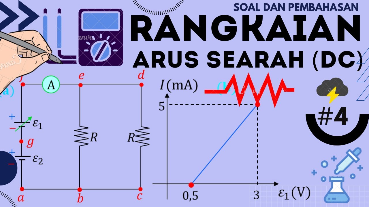 Rangkaian Arus Searah Fisika Kelas 12 || Problem Set 4 : Hukum ...