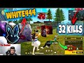 White 444 Vs 48 Player With 32 Kill Syblus Schoked After Watching The Game Free Fire