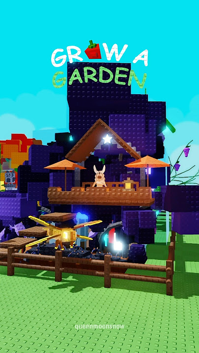 roblox grow a garden tree house and gate build ideas 🌳 #growagarden #roblox