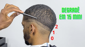 INCRÍVEL DEGRADÊ EM 15 MINUTOS ⏰Passo a Passo BARBEIRO INICIANTE 💈