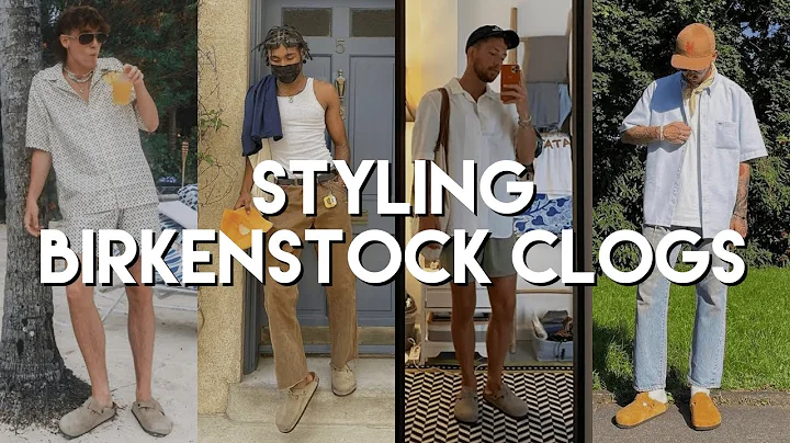 Sommarens outfitidéer för män | Styla Birkenstock-sockersandaler | Modestil 2023