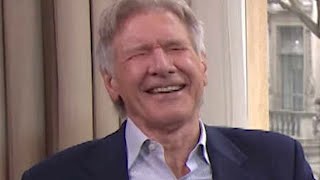 Harrison Ford Laughing Compilation 😂