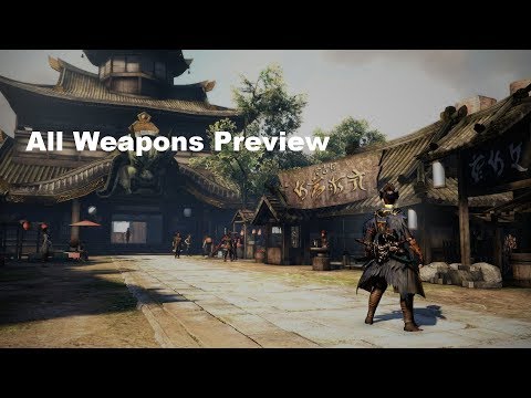 Toukiden 2 All Weapons Preview