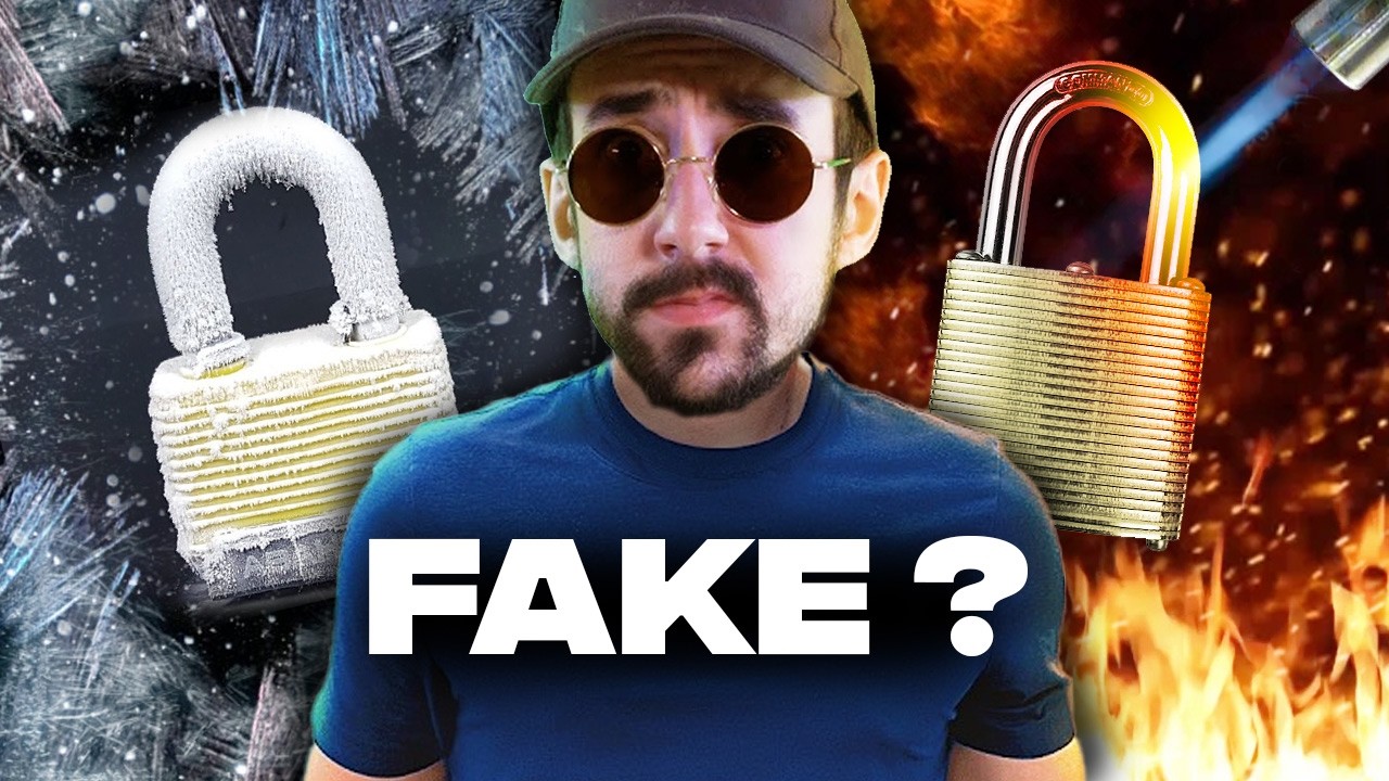 BRISER UN CADENAS AVEC DE L'AZOTE LIQUIDE ? C'est possible ?