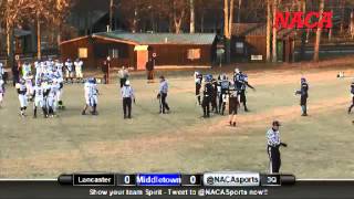 Lancaster vs Middletown - 2014 NACA Football