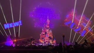 NEW Disney Electrical Sky Parade | Disneyland Paris