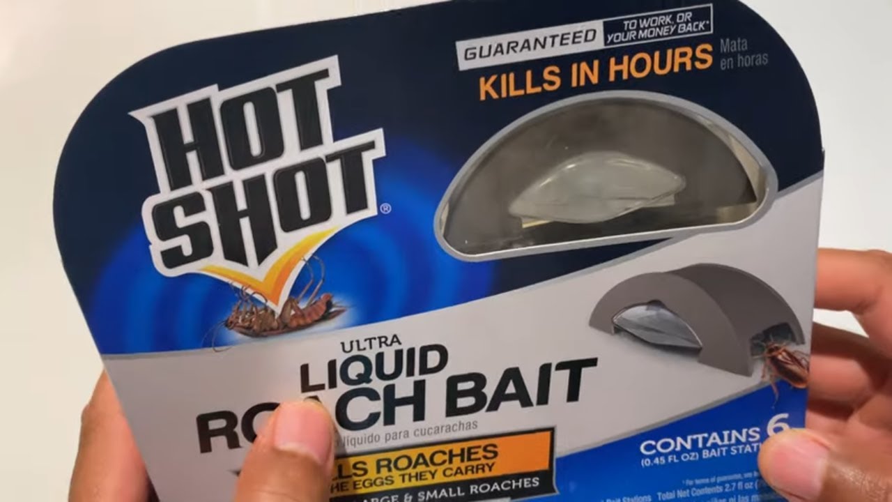Hot Shot Liquid Roach Bait Unboxing And Setup 