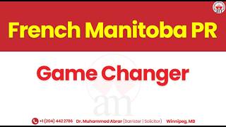 Manitoba French PR