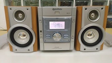 Gradiente MS-600 Funcionando CD novamente. Tocando dance I Believe in dreams - Jackie Rawe 1997.