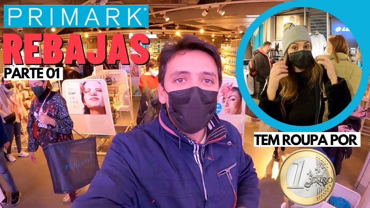 PRIMARK EM REBAJAS | A loja mais barata da Europa em LIQUIDAÇÃO PARTE 01