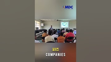 The companies utilizing FEM #finiteelementanalysis #shorts | Dr. N V Dhandapani Ex. R&D BEML