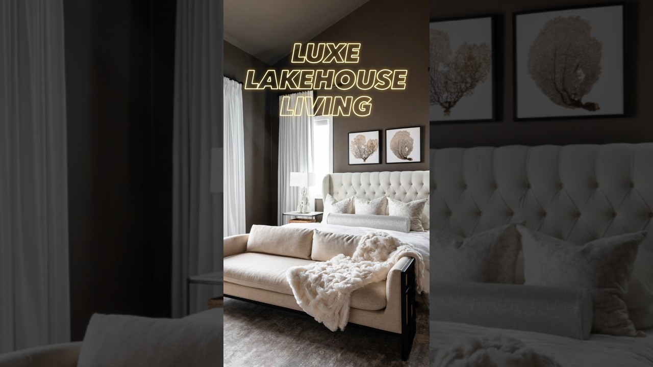 The ultimate vacation escape — lake house living at its finest. 