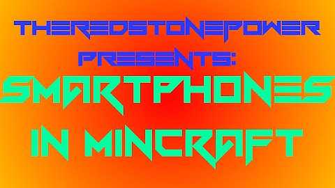 [1.9] Smartphones in Minecraft in Only One Command!