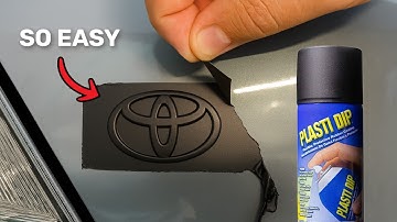 DIY Plasti Dip Emblems – No Tools Needed