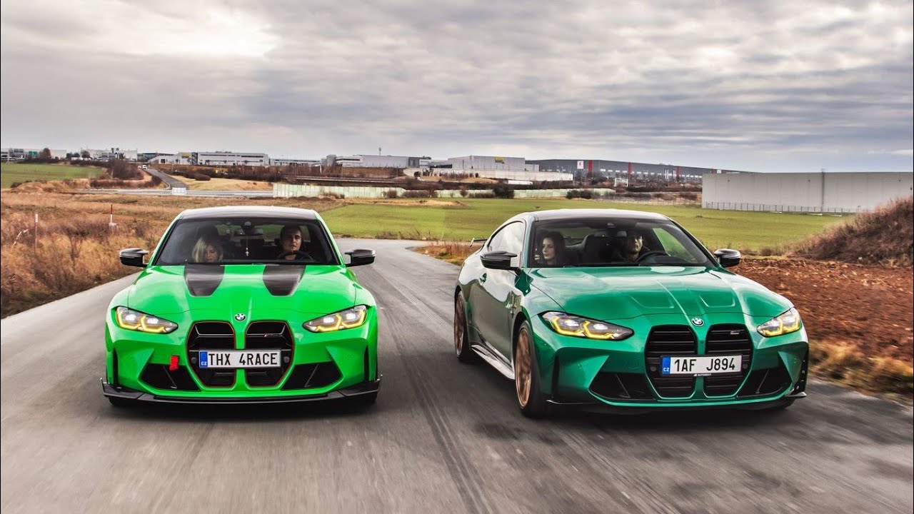 BMW M cars running wild
