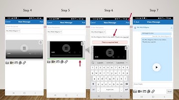 Send video through Edsby or e-mail