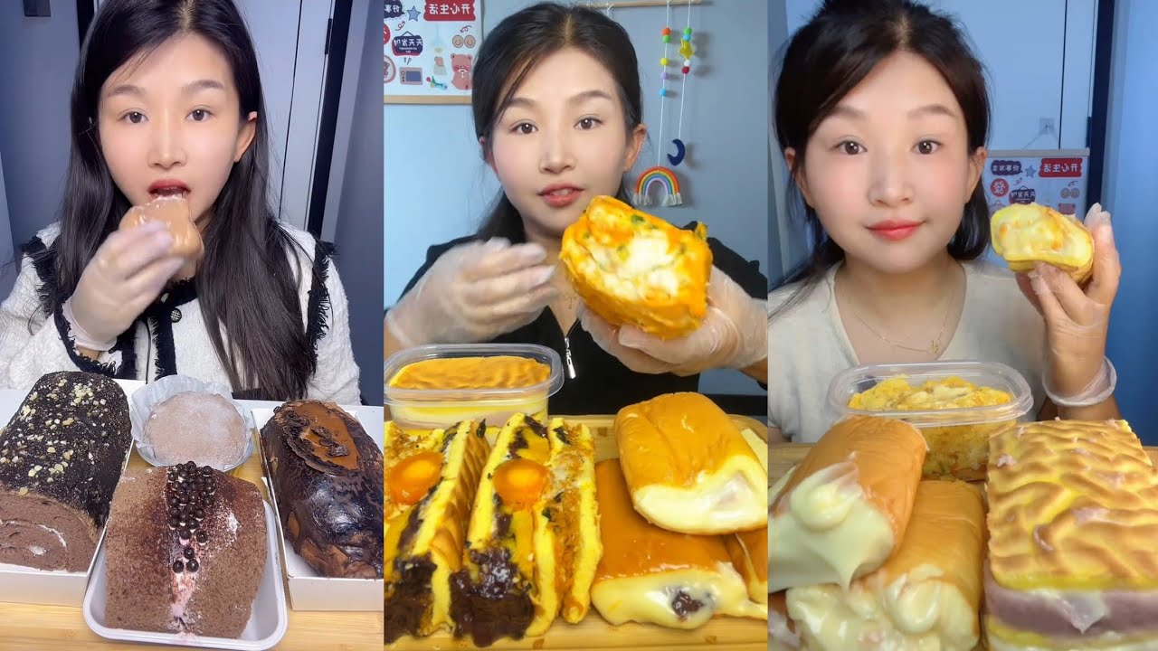 Asmr Challenge Cake 🍰🎂 Dessert 🎂 Chocolate 🍫 Tiramisu cheesecake Mochi 