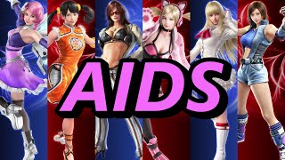 Eddy says NO to AIDS -TEKKEN 7