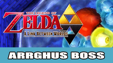 Zelda: Link Between Worlds - Arrghus Boss Fight
