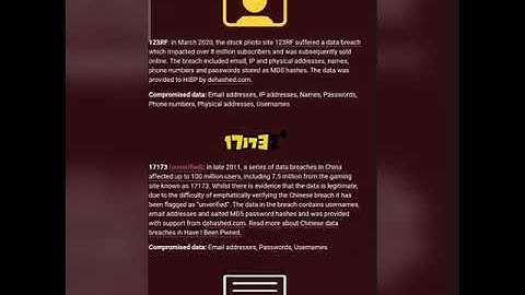 have your passwords been compromised?