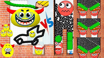 HIDE BALL brain teaser games vs DRAW TO SMASH login puzzle Gameplay 1 #hideball #androidgames #game