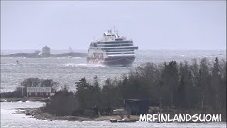 Strong North Wind Vs Glory & Grace In Mariehamn 3 April 2024 Viking Line by MrFinlandsuomi 5,070 views 2 weeks ago 16 minutes