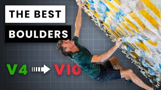 We Climbed The Best Boulders on the Moonboard | V4 to V10