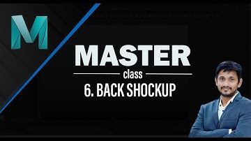 Bike Modeling Basic to Advance | (PART 06 BACK SHOCKUP) | Autodesk Maya