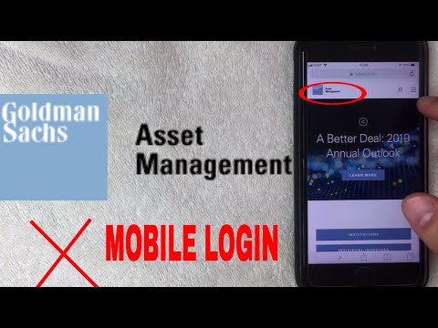 ✅  How To Register Log In Find Password Account Goldman Sachs Asset Mobile Website ?