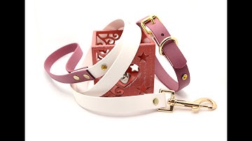 How to make dog leash collar set in biothane Diy come fare collare guinzaglio per cane Tutorial