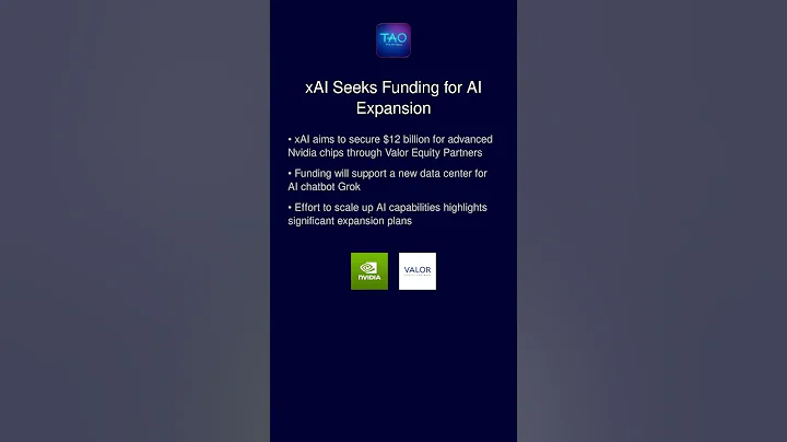 xAI Reportedly Seeks $12B for Nvidia Chips for Grok Data Center #xAI #Nvidia