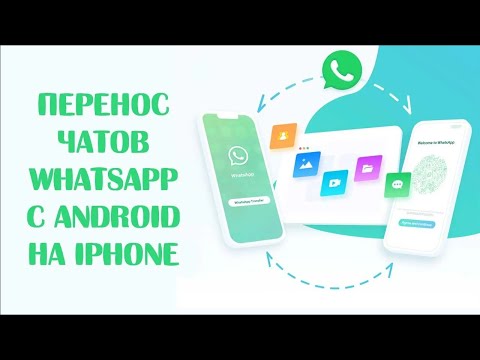 Перенос  whatsapp с android на iPhone Бесплатно