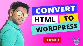 🔴 How to Convert HTML to WordPress in Hindi || How to Make WordPress Website  in Hindi  || Part - 1