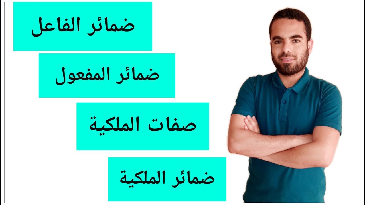 subject & object pronouns-شرح ضمائر الفاعل والمفعول+ صفات وضمائر الملكية