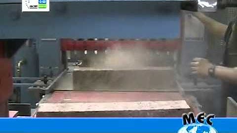 Automatic splitting plant for production of cubes MEC