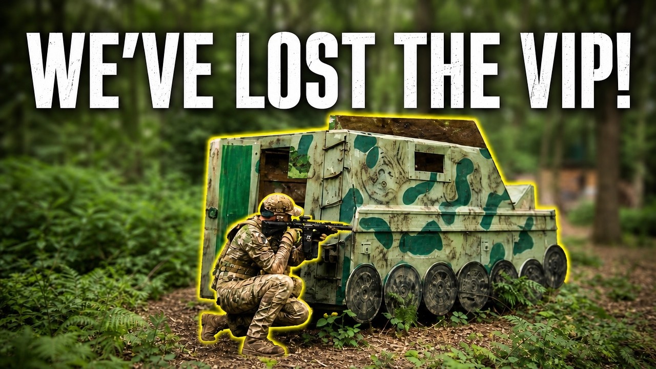 Where Did The VIP Go? #airsoft #airsoftsniper #ghilliesuit