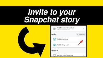 how to make a story on snapchat that anyone can join