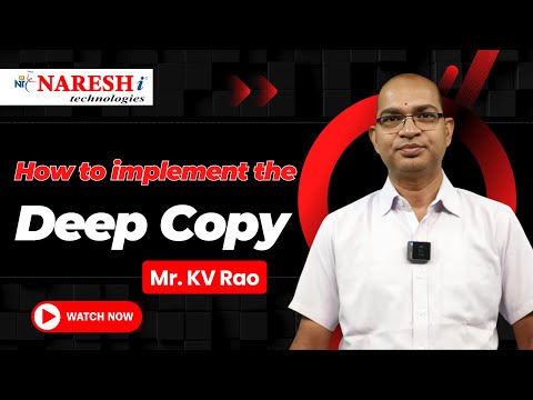 Deep Copy Explained | How to Implement It in Python | NareshIT #pythontutorial