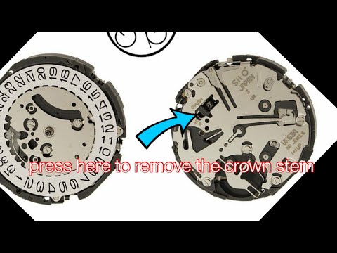 assembly and disassembly of Seiko SII  movement#watches #seiko -  YouTube