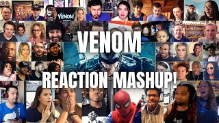 Venom Official Trailer #2 REACTION MASHUP! | Tom Hardy