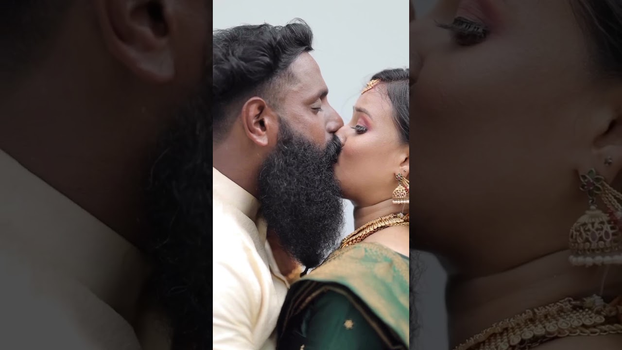 താടി വായിൽ കയറിയിട്ട് ആ പെണ്ണിന് നല്ല ഇറിറ്റേഷൻ face ൽ ഉണ്ടല്ലോ