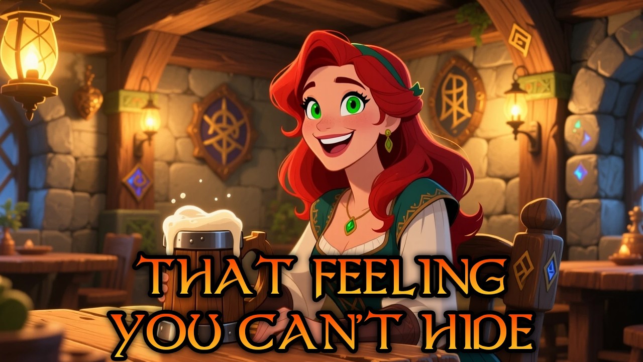 That Feeling You Cant Hide | Medieval Tavern and D&D Song (Lyrics Video)