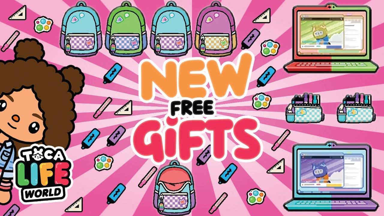 New Free Gifts coming soon on Toca Life World Novos presentes grátis