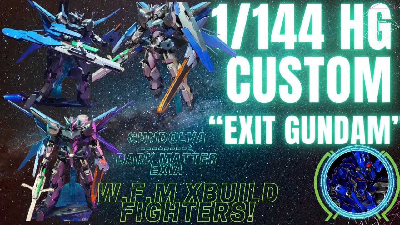 Gundam Metaverse Inspired Gundam! [EXIT GUNDAM] Gundolva X Dark Matter ...