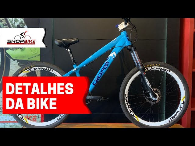 BICICLETA GIOS FRX-EVO - AZUL COM FREIO HIDRÁULICO SHIMANO