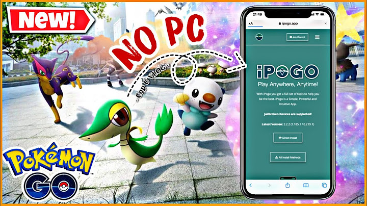 Hướng dẫn hack pokemon go ios
