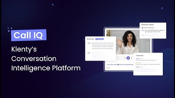 Call IQ By Klenty - Demo Video