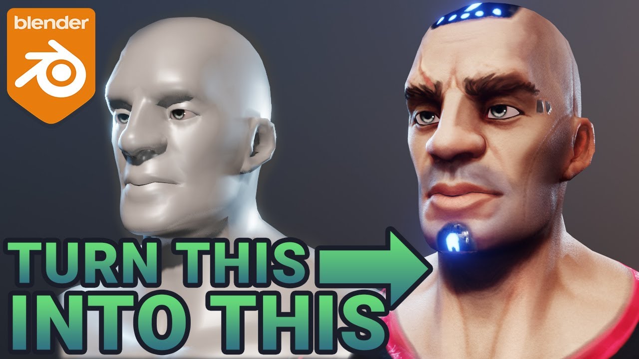 Boring Model How to transform a boring 3D Model into THIS - YouTube