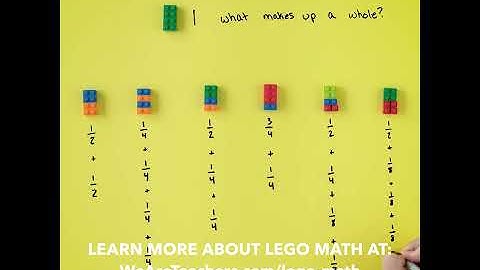 Teaching Fractions with LEGO Bricks
