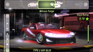 Need for Speed Underground 2 - Mitsubishi 3000GT Tuning & Test